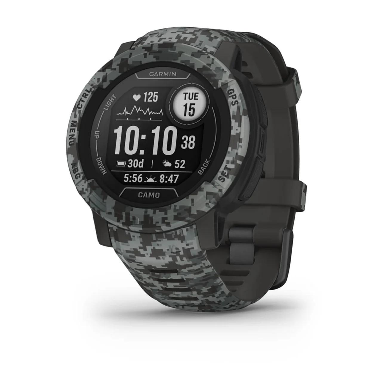 Đồng Hồ Garmin Instinct 2-Camo Edition Đen 45mm